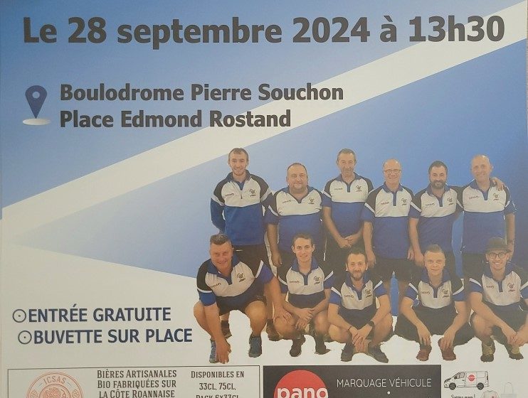 Match de boules lyonnaises Roanne Villefranche Le 28 sept 2024