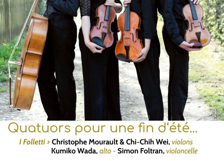 Concert – Quatuors d’une fin d’été