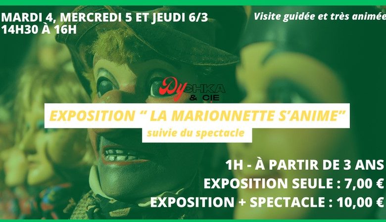 Expo de marionnettes suivi d’un spectacle