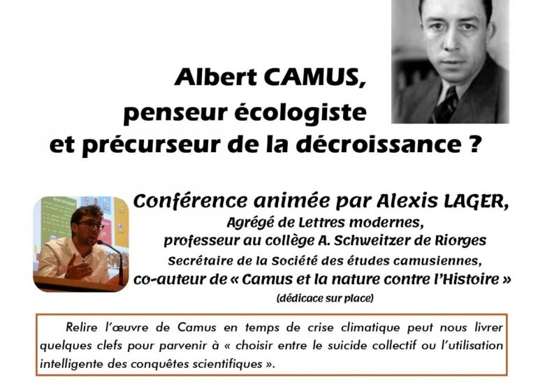 Albert Camus précurseur de la décroissance ?