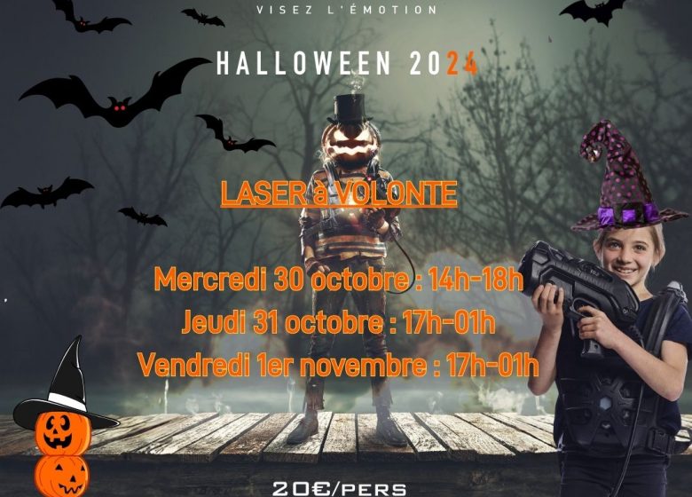 Halloween Laser à Volonté