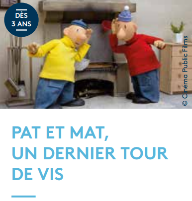 Pat et Mat, un dernier tour de vis Le 29 oct 2024