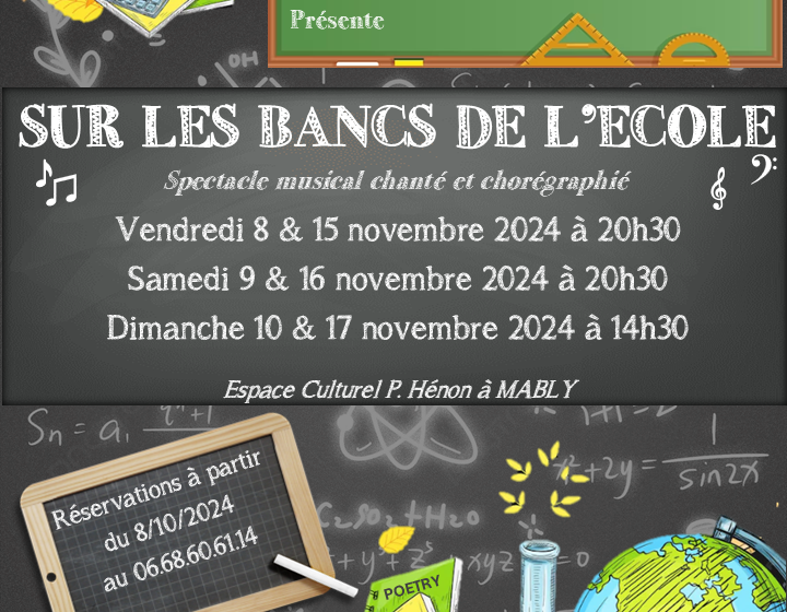 Spectacle Musical – Sur les banc de l’école