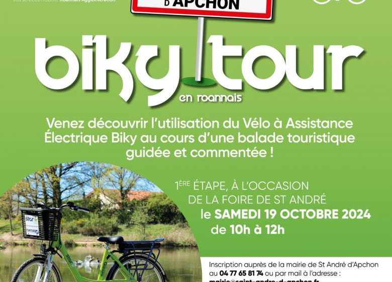 Biky tour en Roannais