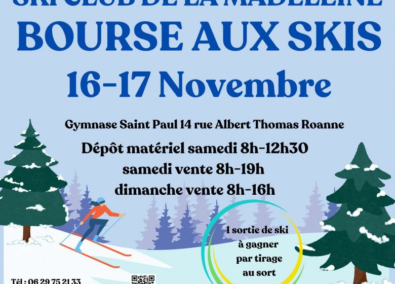 Bourse aux skis Du 16 au 17 nov 2024