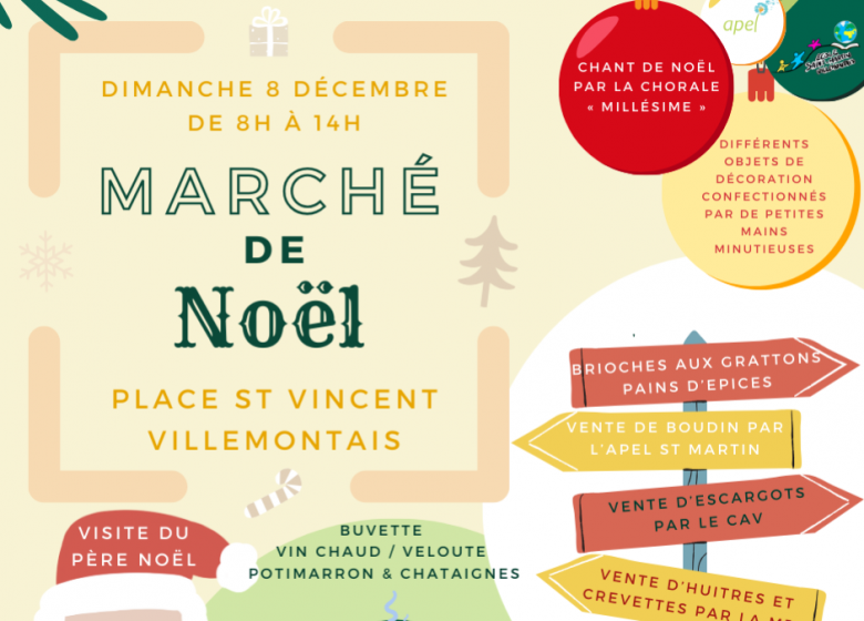 Marché de Noël Villemontais