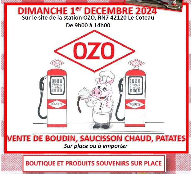 Vente à la station OZO