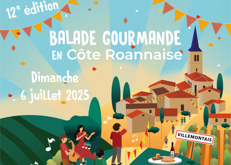 Balade Gourmande en Côte Roannaise dimanche 6 juillet 2025