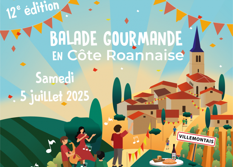 Balade Gourmande en Côte Roannaise samedi 5 juillet 2025