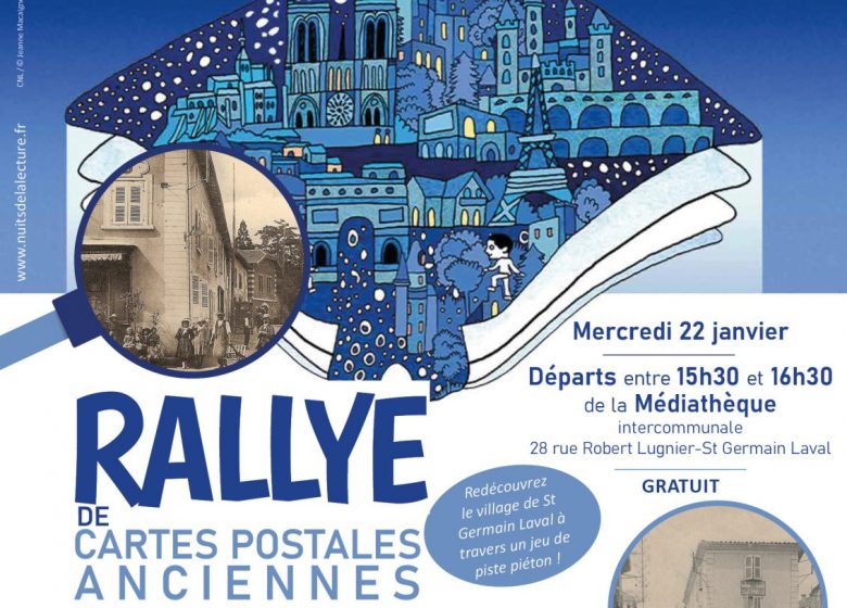 Rallye de cartes postales anciennes Le 22 janv 2025