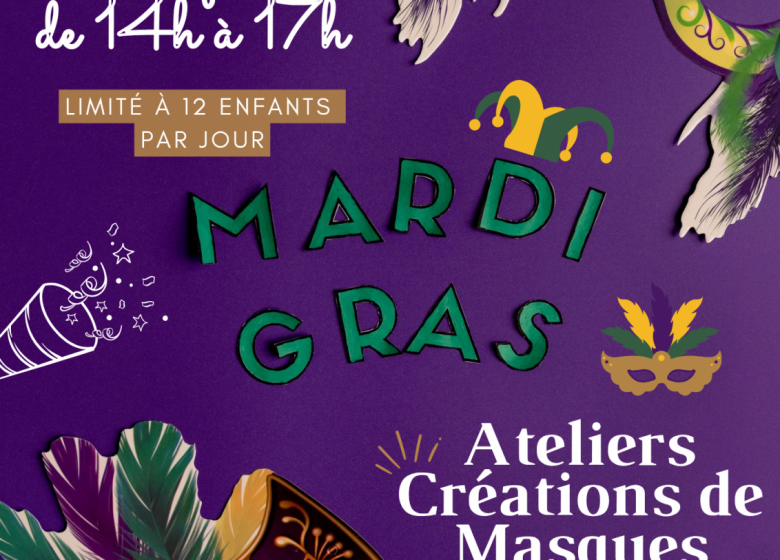 Atelier créations de masques