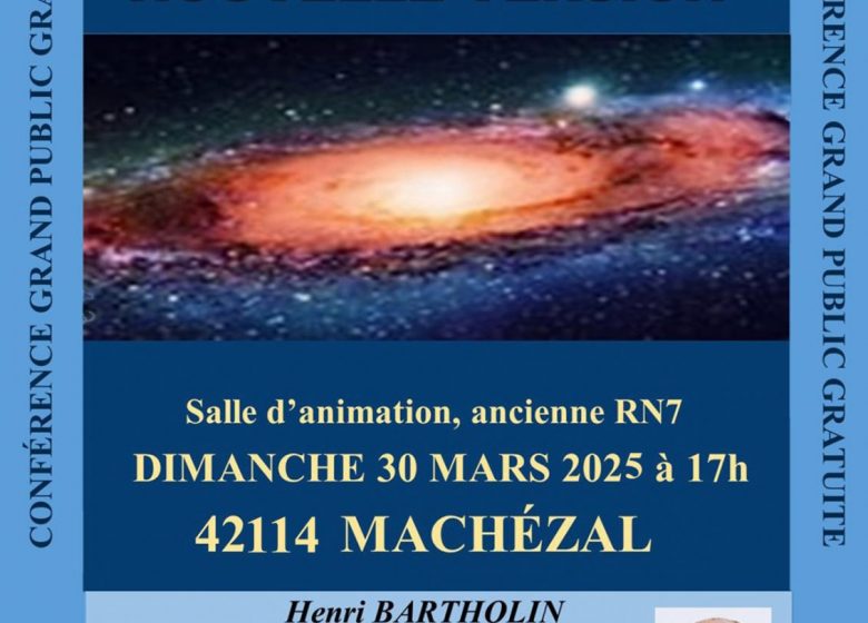 Conférence – L’univers nouvelle version